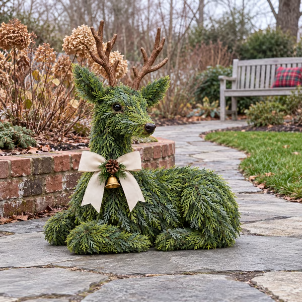 🔥Last Day 50%🎄 Evergreen Reindeer Christmas Decoration