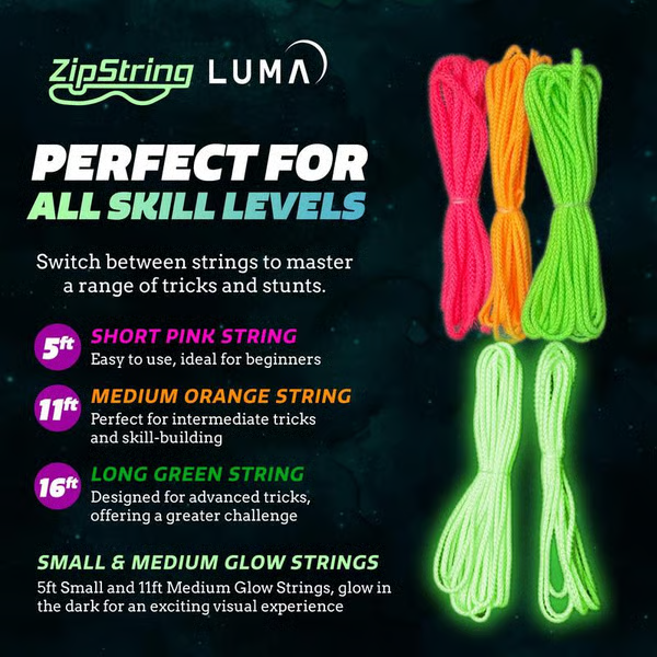 World's First String Launching Webshooter that Glows-In-the-Dark - Perfect Holiday Gift