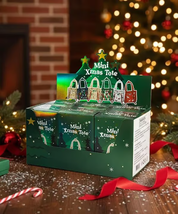🔥LAST DAY 50% OFF🎄Mini Xmas Tote Blind Box🎁Perfect Gift for Holiday Suprises