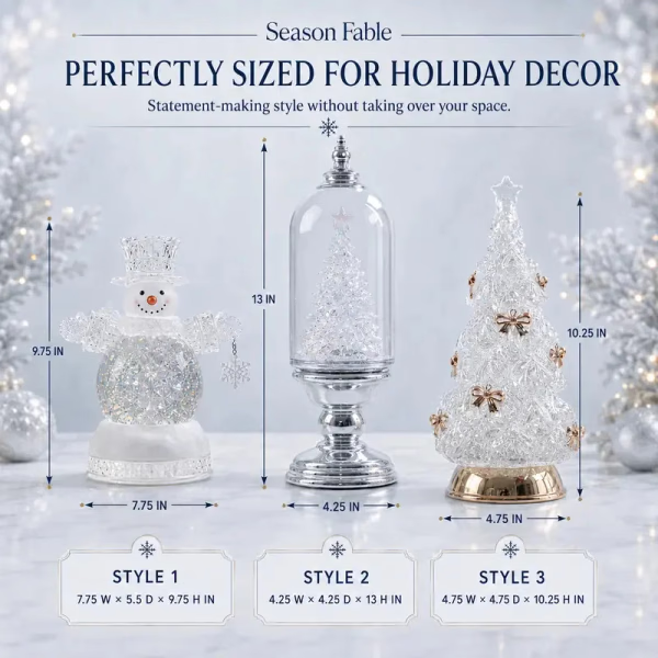 🔥Last Day 50%❄️Illuminated Musical Christmas Snow Globe Lantern