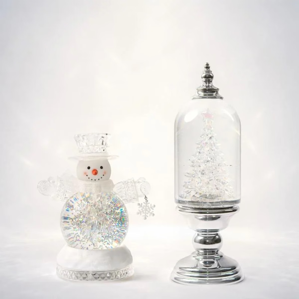 🔥Last Day 50%❄️Illuminated Musical Christmas Snow Globe Lantern