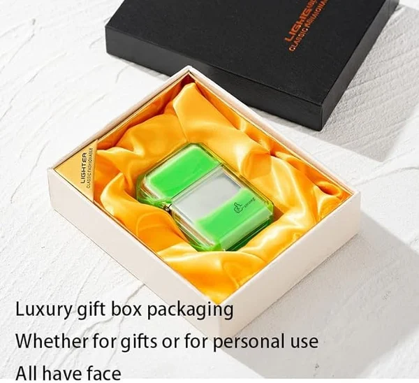 🔥Luminous color quicksand kerosene windproof lighter🔥-Festivesl