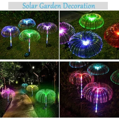 🔥Christmas Promotion 49% OFF- 🎄Solar Garden Changing Jellyfish Lights-Festivesl