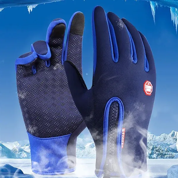 Unisex Touchscreen Thermal Winter Warm Gloves-Festivesl