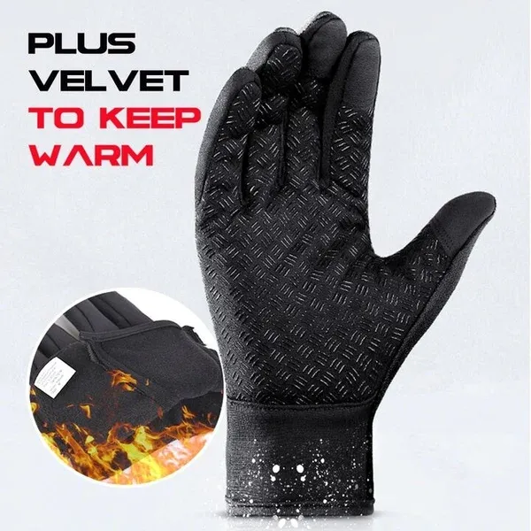 Unisex Touchscreen Thermal Winter Warm Gloves-Festivesl