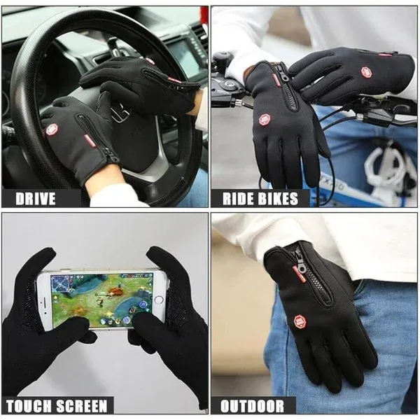 Unisex Touchscreen Thermal Winter Warm Gloves-Festivesl