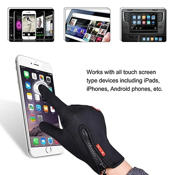 Unisex Touchscreen Thermal Winter Warm Gloves-Festivesl