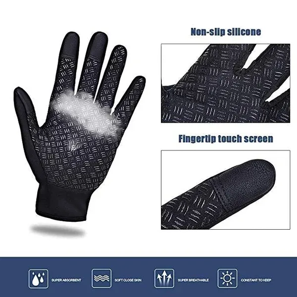Unisex Touchscreen Thermal Winter Warm Gloves-Festivesl