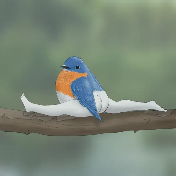 2024 CALENDAR OF EXTREMELY ACCURATE BIRDS-Festivesl