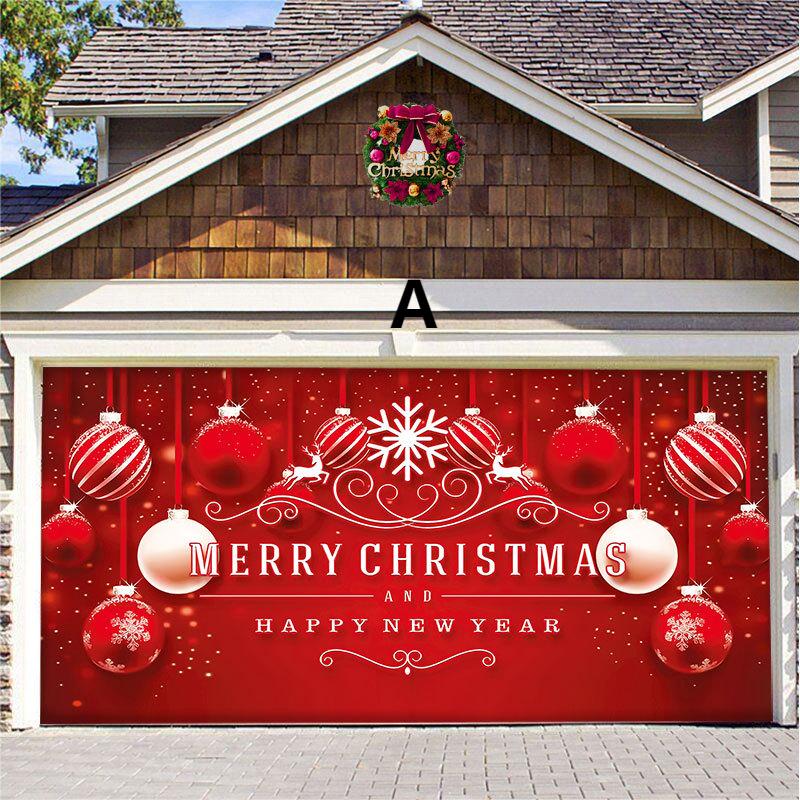 BIG SALE 49% OFF - Christmas 2023 Garage Door Decoration-Festivesl