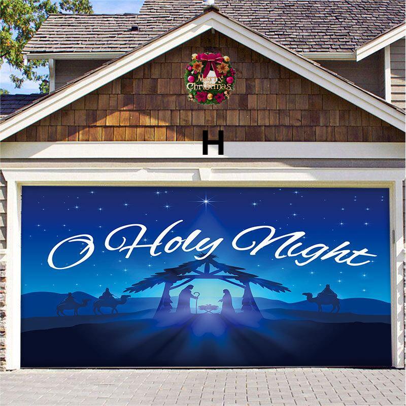 BIG SALE 49% OFF - Christmas 2023 Garage Door Decoration-Festivesl