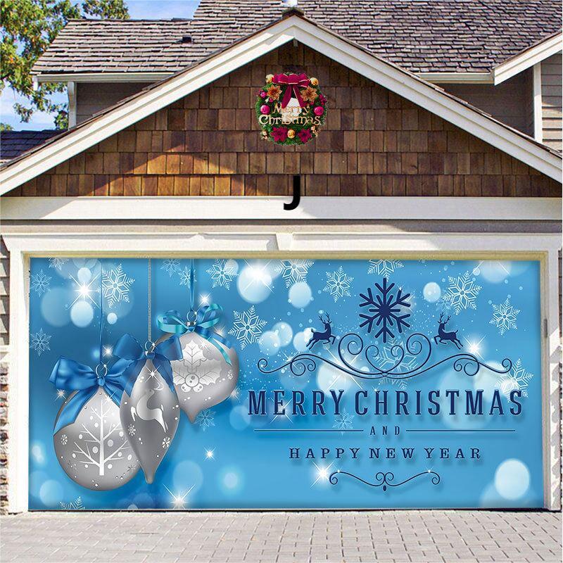 BIG SALE 49% OFF - Christmas 2023 Garage Door Decoration-Festivesl
