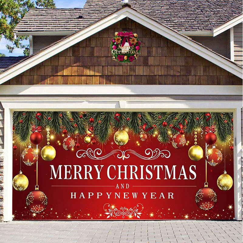 BIG SALE 49% OFF - Christmas 2023 Garage Door Decoration-Festivesl