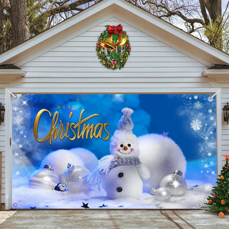 BIG SALE 49% OFF - Christmas 2023 Garage Door Decoration-Festivesl