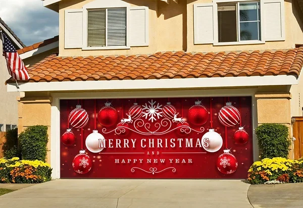 BIG SALE 49% OFF - Christmas 2023 Garage Door Decoration-Festivesl