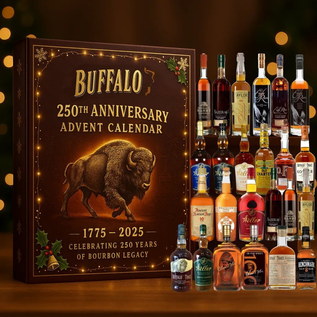 🔥Last Day 50% OFF - 🥃Buffalo 250th Anniversary Advent Calendar