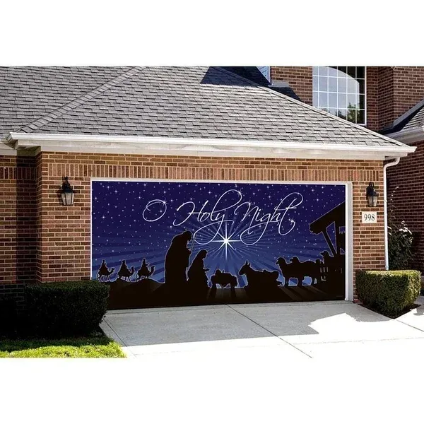 BIG SALE 49% OFF - Christmas 2023 Garage Door Decoration-Festivesl