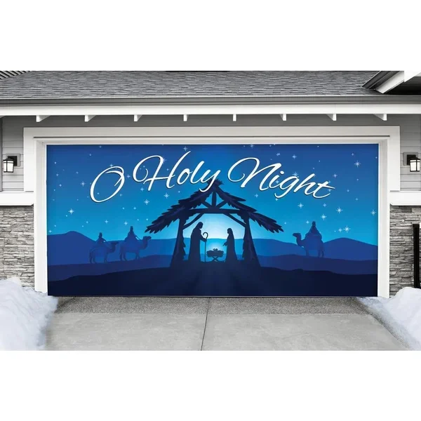 BIG SALE 49% OFF - Christmas 2023 Garage Door Decoration-Festivesl