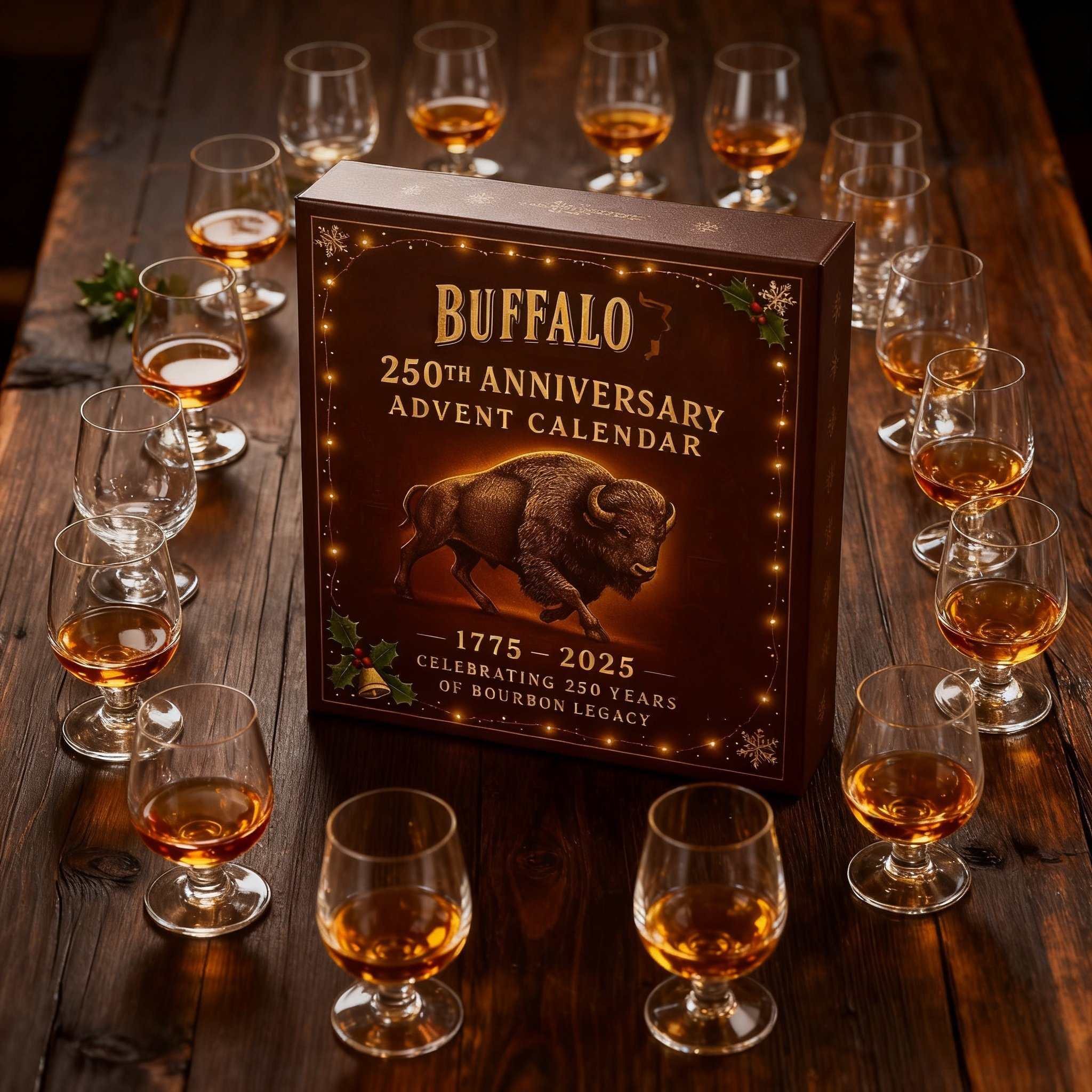 🔥Last Day 50% OFF - 🥃Buffalo 250th Anniversary Advent Calendar