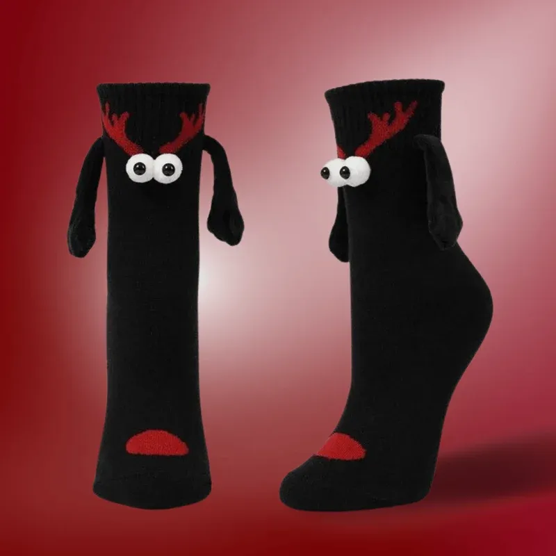 🎄Christmas sale - Buy 1 Get 1 Free(Add 2 pcs to the cart) - MAGNETIC SOCKS WINTER EDITION-Festivesl