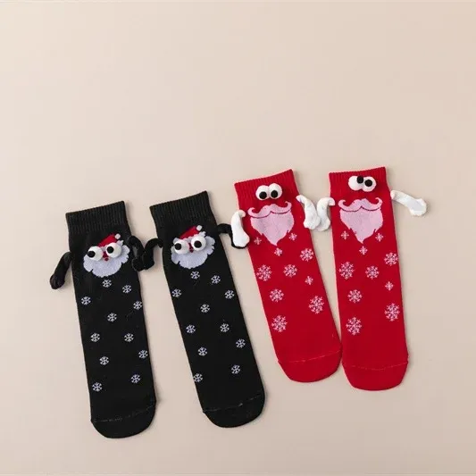 🎄Christmas sale - Buy 1 Get 1 Free(Add 2 pcs to the cart) - MAGNETIC SOCKS WINTER EDITION-Festivesl