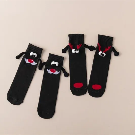 🎄Christmas sale - Buy 1 Get 1 Free(Add 2 pcs to the cart) - MAGNETIC SOCKS WINTER EDITION-Festivesl