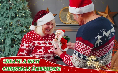 🎁2023-Christmas Hot Sale🎁🔥49% OFF🔥Jiggle Butt Santa Toys✨-Festivesl