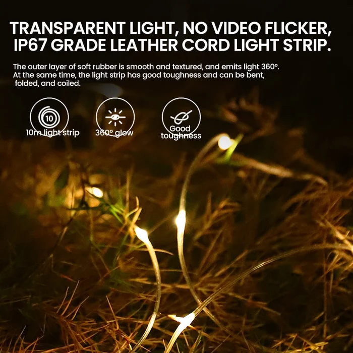 Outdoor Waterproof Portable Stowable String Light-Festivesl