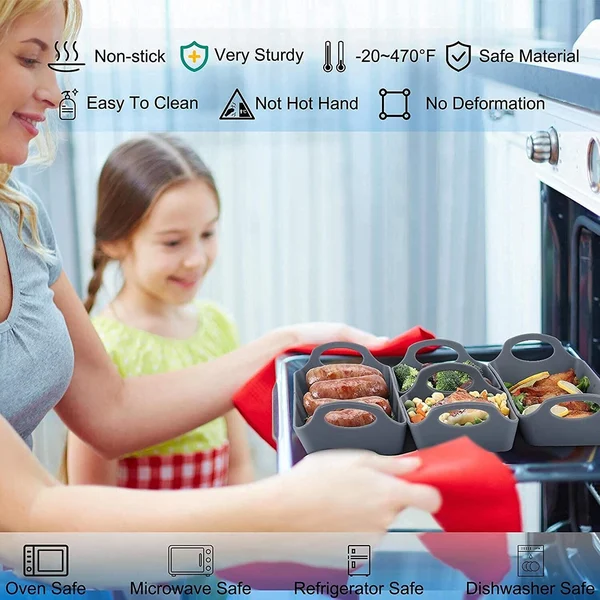 🔥Silicone Baking Sheet Pan Dividers-Festivesl