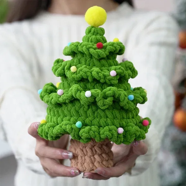 🎄DIY Hand Knitted Wool Christmas Tree(✨Free Shipping)-Festivesl