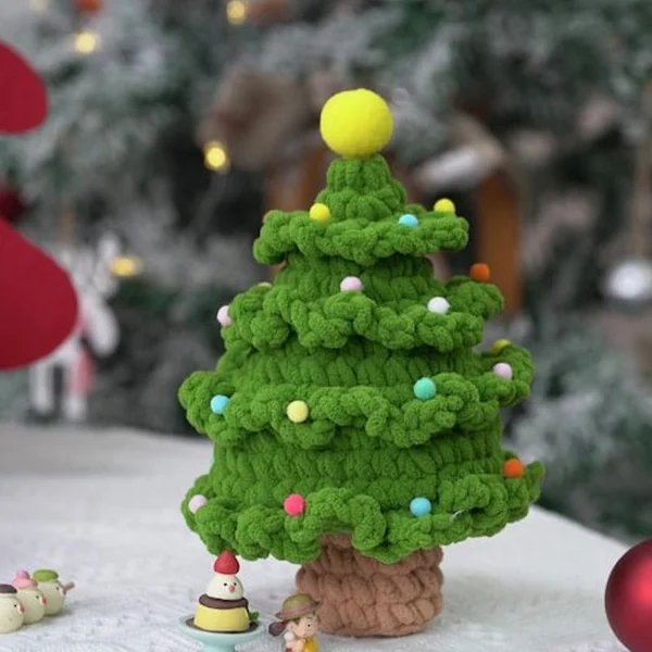 🎄DIY Hand Knitted Wool Christmas Tree(✨Free Shipping)-Festivesl