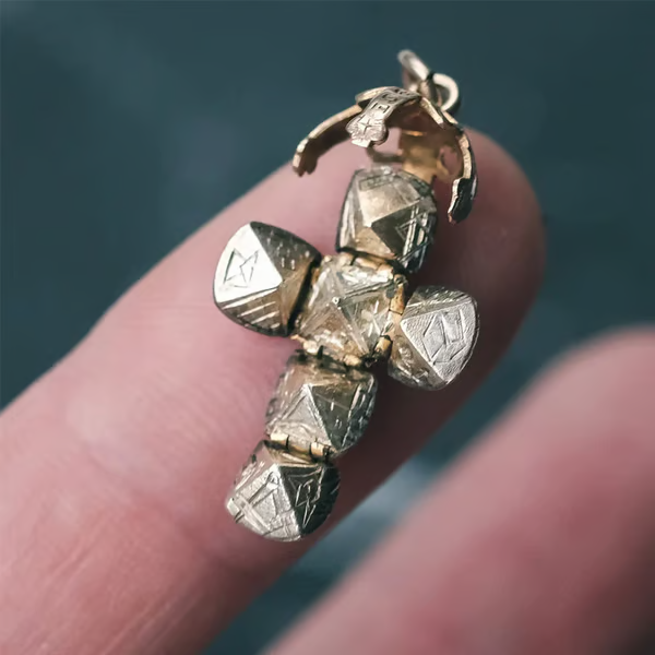 🔥Last Day 50% OFF - Mini Masonic Transforming Sphere Pendant