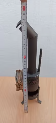 Mini Decorative Stove – Handmade, Rustic Charm