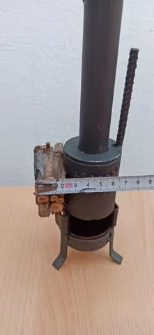 Mini Decorative Stove – Handmade, Rustic Charm