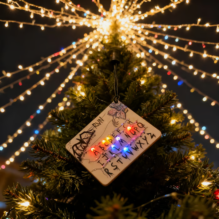 🔥Last Day 49% OFF - 🌟"Upside Down" LED Car Ornament