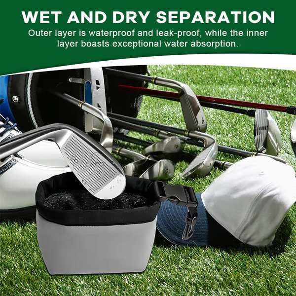 🔥LAST DAY 50% OFF⛳🎁Golf Portable Cleaning Bags🏌️‍