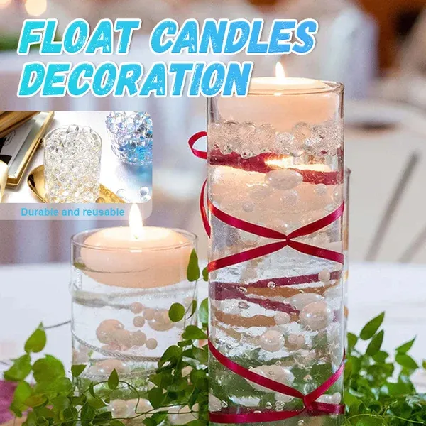 2250 Pieces 17-20mm Crystal Soil Water Bead Gel-Festivesl