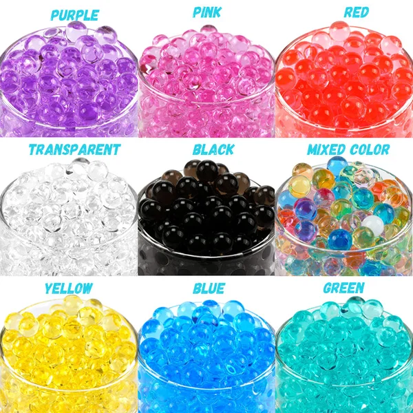 2250 Pieces 17-20mm Crystal Soil Water Bead Gel-Festivesl
