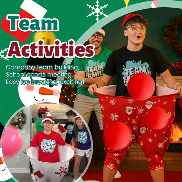 🎅🎉 Giant Catcher’s Party Trousers – Hilarious Holiday Fun for All Ages