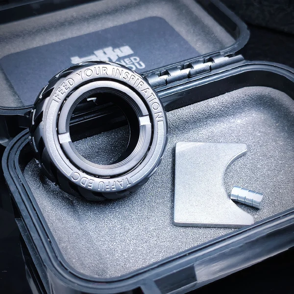 Dual Function Stainless Steel Motorcycle Tire Fidget Ring-Festivesl