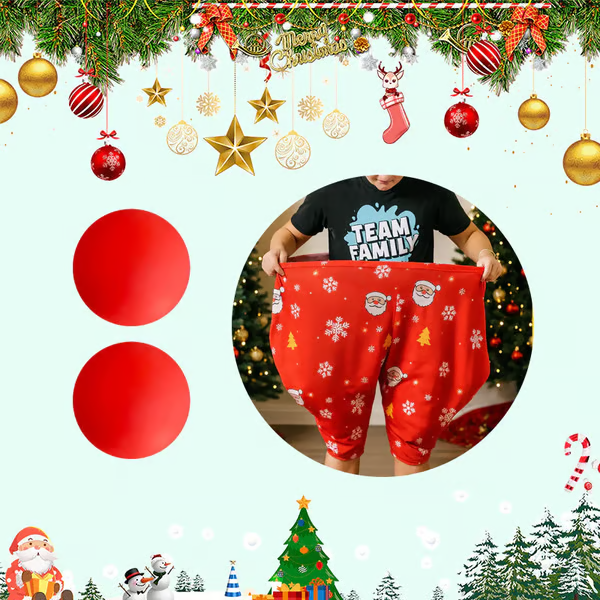🎅🎉 Giant Catcher’s Party Trousers – Hilarious Holiday Fun for All Ages
