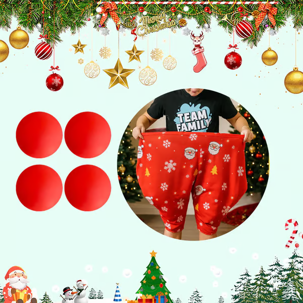 🎅🎉 Giant Catcher’s Party Trousers – Hilarious Holiday Fun for All Ages