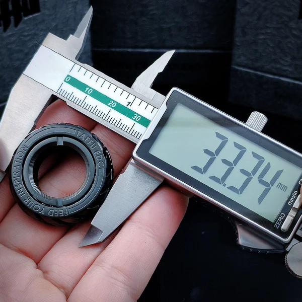 Dual Function Stainless Steel Motorcycle Tire Fidget Ring-Festivesl