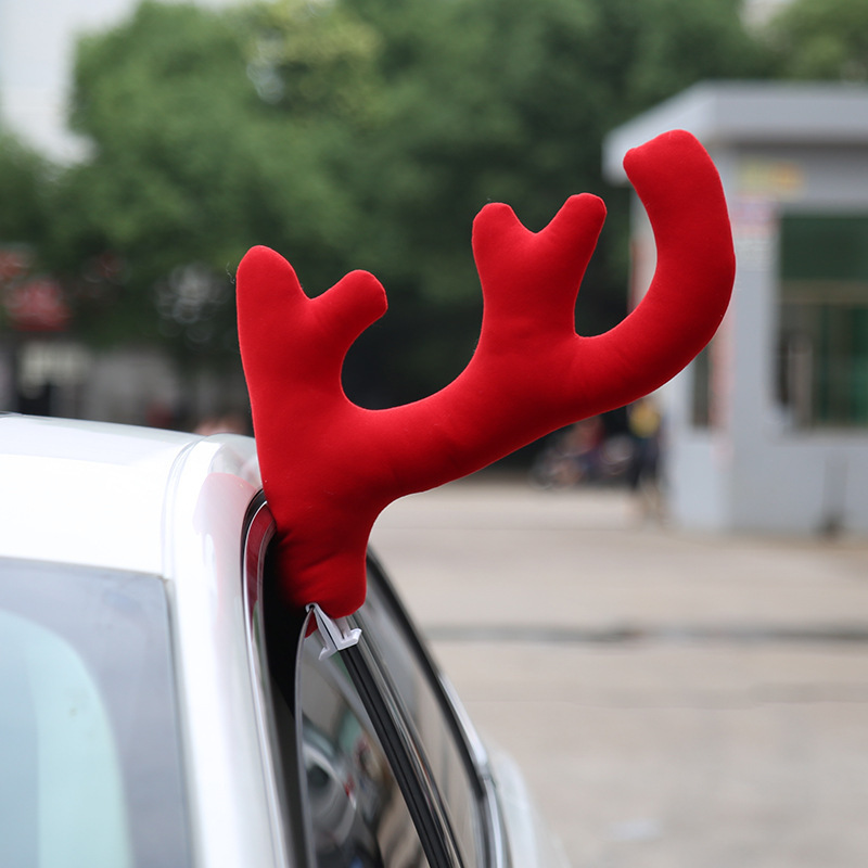 🎄Early Christmas Hot Sale 49% OFF🎁Premium Reindeer Car Kit Antlers-Festivesl