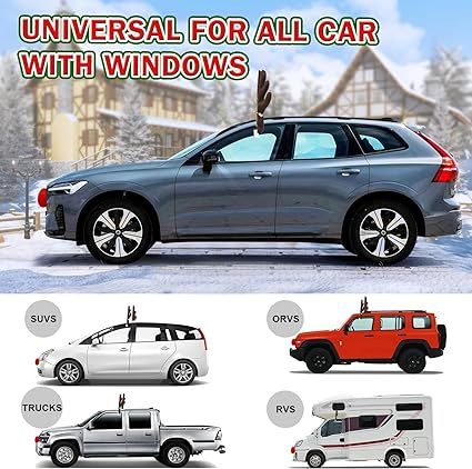 🎄Early Christmas Hot Sale 49% OFF🎁Premium Reindeer Car Kit Antlers-Festivesl
