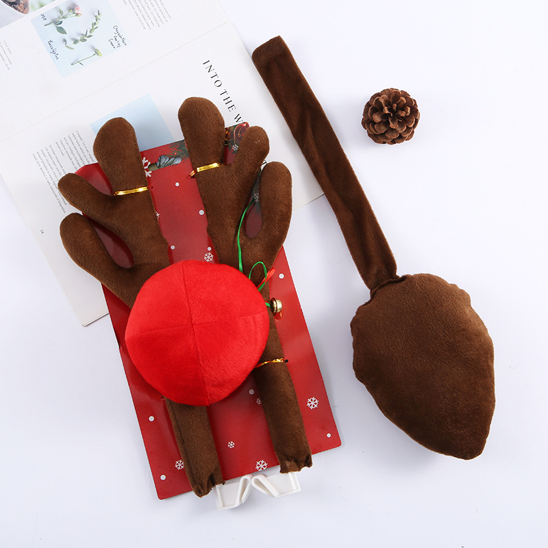 🎄Early Christmas Hot Sale 49% OFF🎁Premium Reindeer Car Kit Antlers-Festivesl