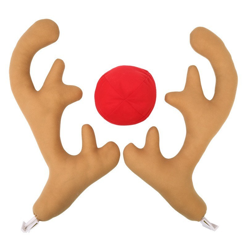 🎄Early Christmas Hot Sale 49% OFF🎁Premium Reindeer Car Kit Antlers-Festivesl