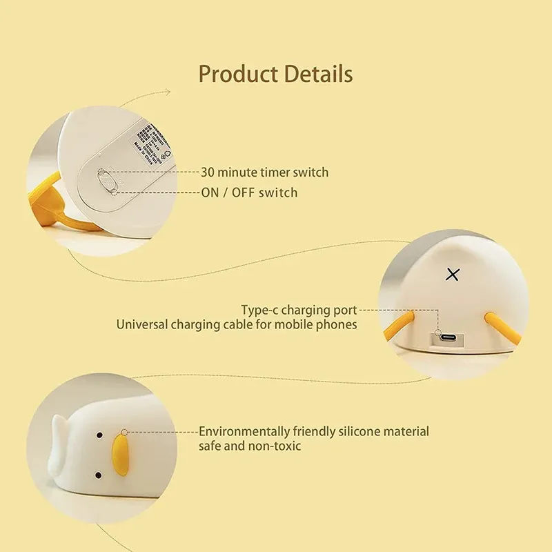 (🌲CHRISTMAS SALE- 49% OFF)Duck Night Light-Festivesl