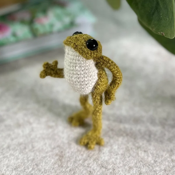 Last Day 49% OFF - Hand-Crochet Frog DIY Kit-Festivesl