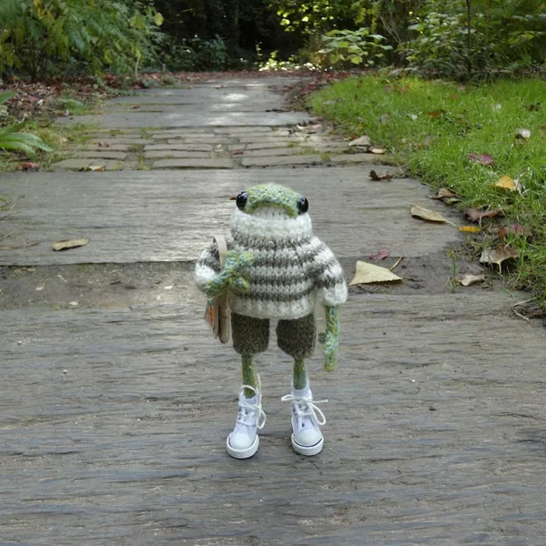 Last Day 49% OFF - Hand-Crochet Frog DIY Kit-Festivesl